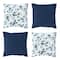Mini Blue Pillows, 4ct. by Make Market®